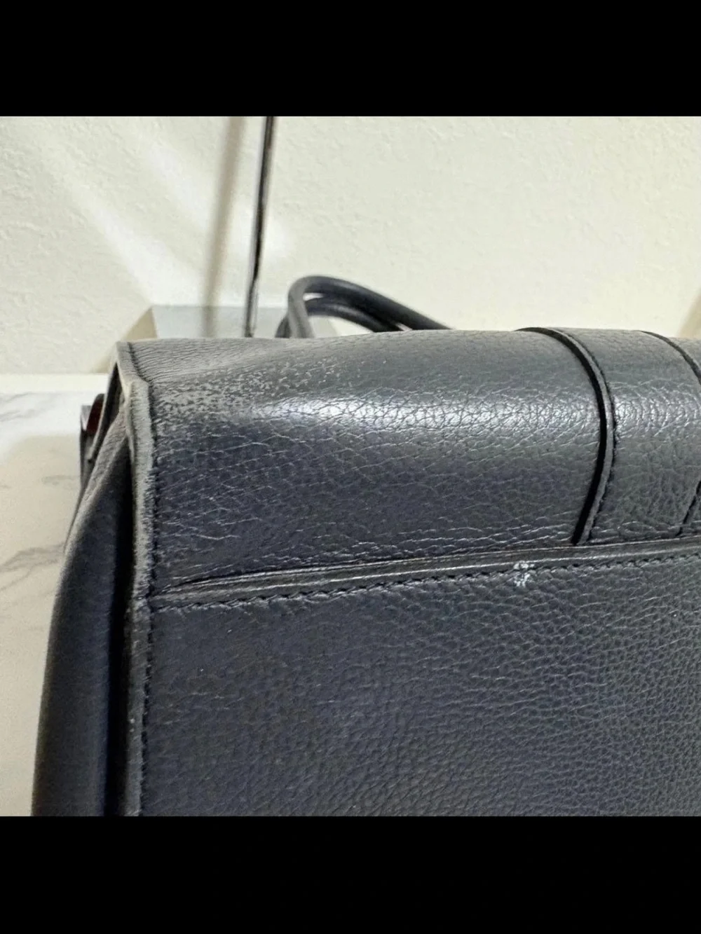 Mulberry structured satchel